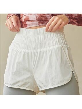 Free People Movement Way Shorts in White